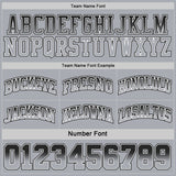 Custom Black Gray Fade Fashion Reversible Double Side Sublimation Basketball Set Jersey