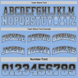 Custom Black Light Blue Fade Fashion Reversible Double Side Sublimation Basketball Set Jersey