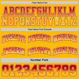 Custom Red Gold Fade Fashion Reversible Double Side Sublimation Basketball Set Jersey