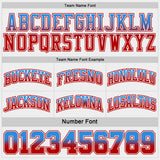 Custom Red White Fade Fashion Reversible Double Side Sublimation Basketball Set Jersey