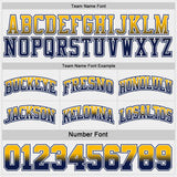 Custom Navy White Fade Fashion Reversible Double Side Sublimation Basketball Set Jersey