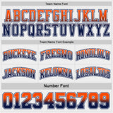 Custom Navy White Fade Fashion Reversible Double Side Sublimation Basketball Set Jersey