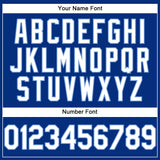 Custom Royal White-Light Blue Authentic Throwback Basketball Jersey