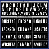 Custom Royal Black-White Authentic Baseball Jersey