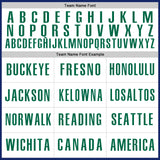 Custom Royal White-Kelly Green Authentic Baseball Jersey