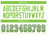 Custom White Neon Green-Navy Drift Fashion Football Jersey