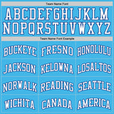 Custom Sky Blue White-Royal Authentic Basketball Jersey