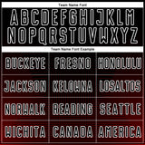 Custom Black Red-White Geometric Lines Sublimation Soccer Uniform Jersey