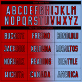 Custom Light Blue Red-Black Sublimation Gradient Fashion Soccer Uniform Jersey