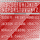 Custom White Red Line Sublimation Soccer Uniform Jersey