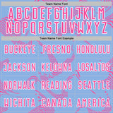 Custom Light Blue Red-White Curve Lines Sports Sublimation Soccer Uniform Jersey