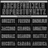 Custom Black White Geometric Shape Sports Sublimation Soccer Uniform Jersey