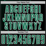 Custom Black Kelly Green-White Lightning Sports Sublimation Soccer Uniform Jersey