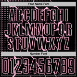 Custom Black Light Pink Lightning Sports Sublimation Soccer Uniform Jersey