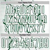 Custom White Green Lightning Sports Sublimation Soccer Uniform Jersey