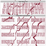 Custom White Crimson Lightning Sports Sublimation Soccer Uniform Jersey