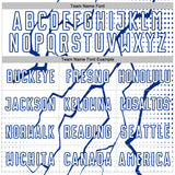 Custom White Royal Lightning Sports Sublimation Soccer Uniform Jersey