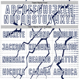 Custom White Navy Lightning Sports Sublimation Soccer Uniform Jersey