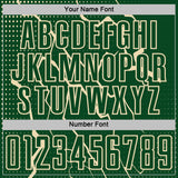 Custom Green Cream Lightning Sports Sublimation Soccer Uniform Jersey