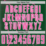 Custom Green Pink-White Lightning Sports Sublimation Soccer Uniform Jersey