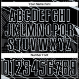 Custom Black Silver Lines Sports Sublimation Soccer Uniform Jersey