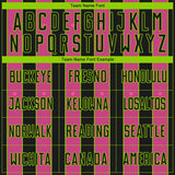 Custom Black Pink-Neon Green Pinstripe Line Sports Sublimation Soccer Uniform Jersey