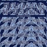 Custom Navy Light Blue-White Argentina Stripes Sports Sublimation Soccer Uniform Jersey