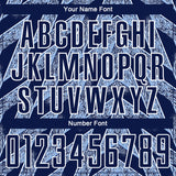 Custom Navy Light Blue-White Argentina Stripes Sports Sublimation Soccer Uniform Jersey