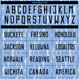 Custom Light Blue Black-White Argentina Splatter Pattern Sports Sublimation Soccer Uniform Jersey