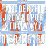 Custom White Light Blue-Orange Diagonal Stripe Sports Sublimation Soccer Uniform Jersey