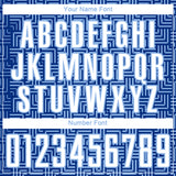Custom Royal White-Light Blue Geometric Maze Interlocking Square Sports Sublimation Soccer Uniform Jersey
