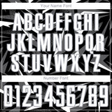 Custom Black White Steel Gray-Gray Cyber Mecha E-sport Geometric Shards Spike Sublimation Soccer Uniform Jersey