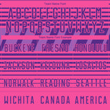 Custom Purple Pink-Medium Purple Gradient Horizontal Stripes Sublimation Soccer Uniform Jersey