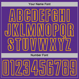 Custom Purple Black-Gold Digital Camo Raglan Sleeves Sublimation Soccer Uniform Jersey