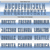 Custom Light Blue White-Black Stripe Diamond Grid Argentina Sublimation Soccer Uniform Jersey