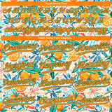 Custom White Bay Orange-Kelly Green Hawaii Fruit Orange Two-Button Unisex Softball Jersey