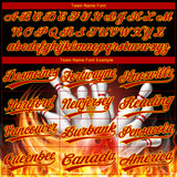 Custom Black Red-Yellow Flame Bowling 3D Pattern Design Two-Button Unisex Softball Jersey