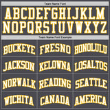 Custom Steel Gray White-Gold Authentic Basketball Jersey