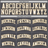 Custom Steel Gray White-Old Gold Authentic Basketball Jersey