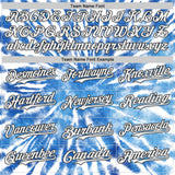 Custom Tie Dye White-Black Shibori Pattern Authentic Baseball Jersey