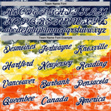 Custom Stitched Tie Dye Navy-White Watercolor Cloud Splash Pullover Sweatshirt Hoodie