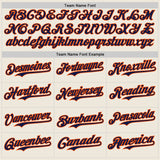 Custom Cream Navy Pinstripe Orange Authentic Two Tone Baseball Jersey