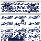 Custom White Navy-Yellow Splatter Camo Two Tone Authentic Baseball Jersey