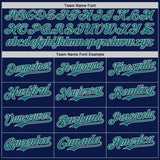 Custom Navy Teal Gray-White Digital Camo Two Tone Authentic Baseball Jersey