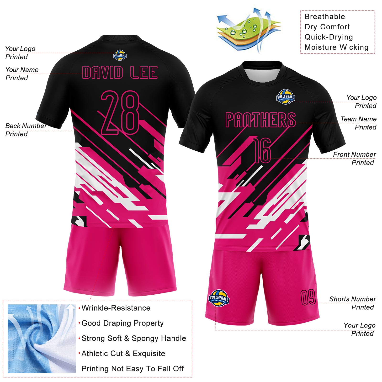 Volleyball jersey sublimation new arrivals