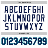 Custom White Navy-Teal Authentic Throwback Basketball Jersey