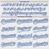 Custom White-Royal Authentic Baseball Jersey