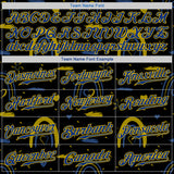 Custom 3D Pattern Design Ukrainian Flag Colors Glory To Ukraine Authentic Baseball Jersey