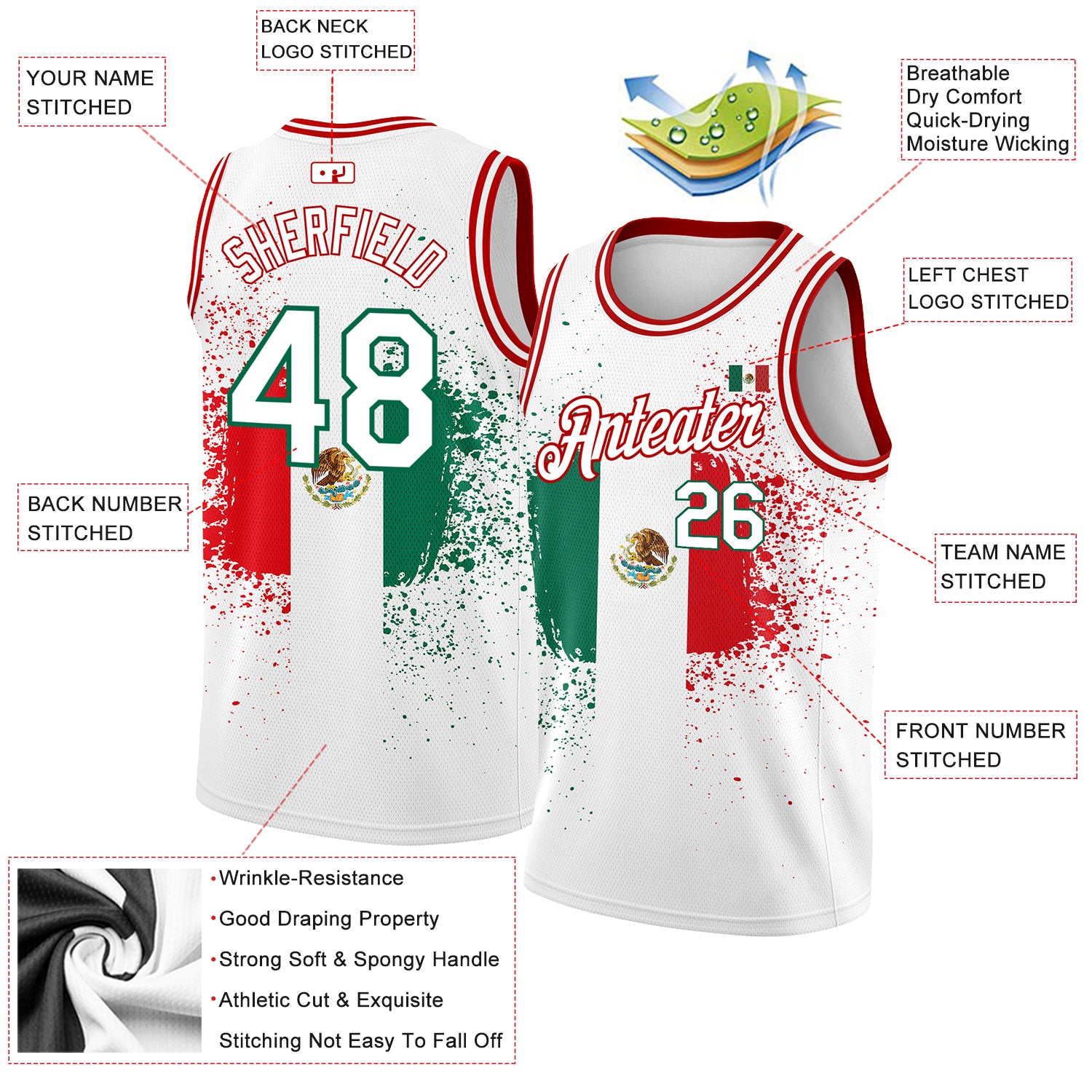 WILD WEST 01 FREE CUSTOMIZE OF NAME AND NUMBER ONLY full sublimation high  quality fabrics basketball jersey/ trending jersey