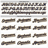 Custom White Navy-Old Gold 3D Pattern Design Abstract Splash Authentic Baseball Jersey